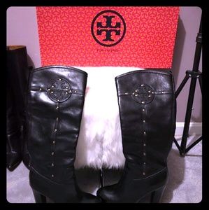 Tory Burch Leather Boots
